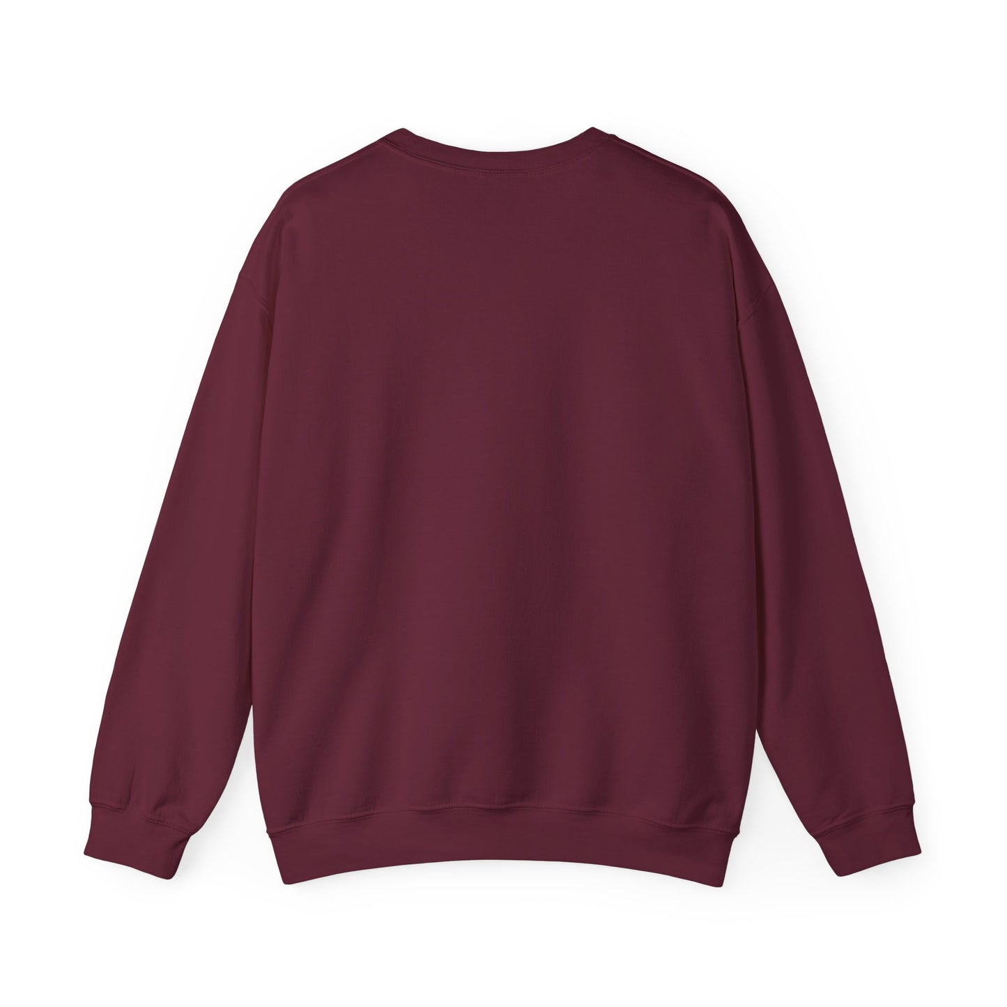 'be courageous.' Duo Font Adult Sweatshirt