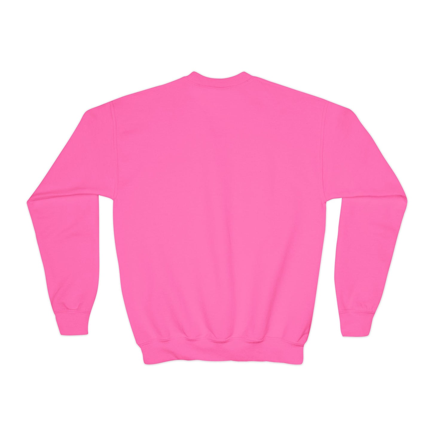 'be courageous.'; Youth Crewneck Sweatshirt