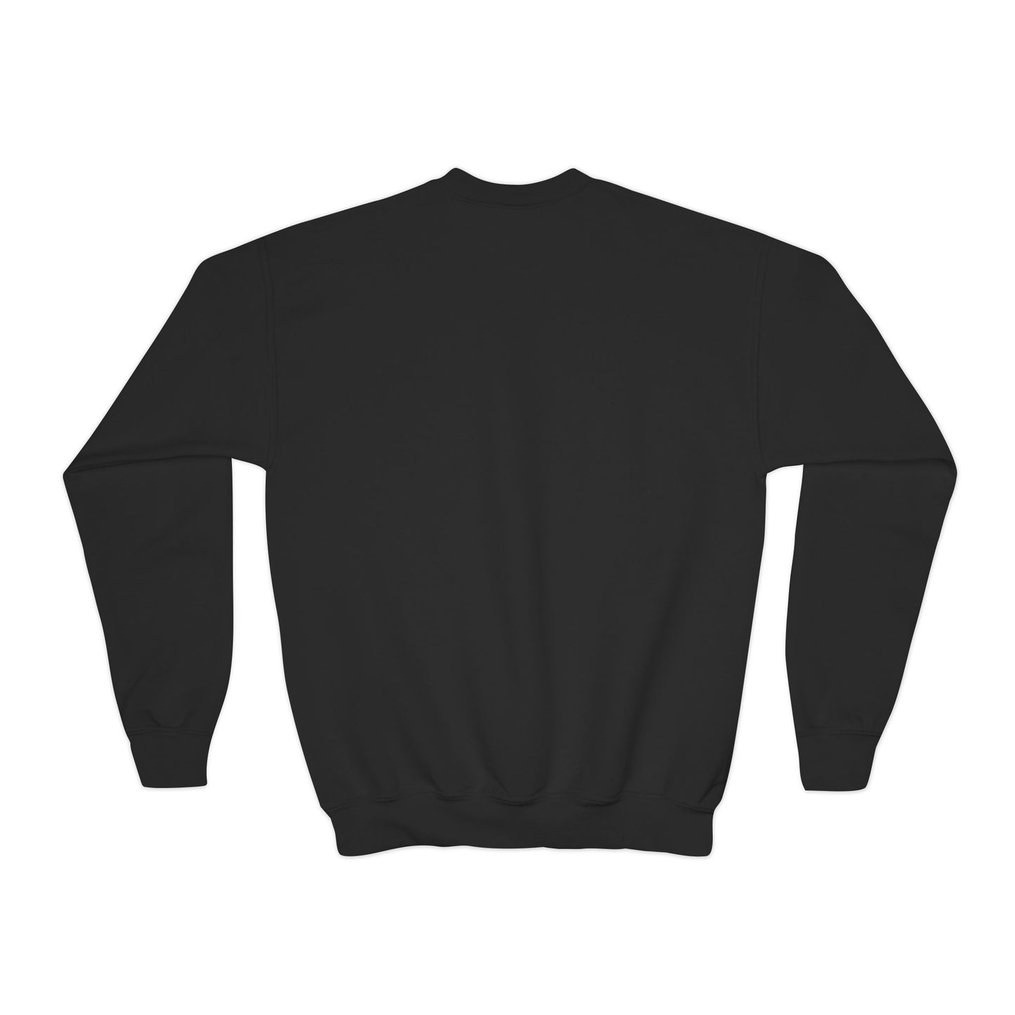 'be courageous.'; Youth Crewneck Sweatshirt