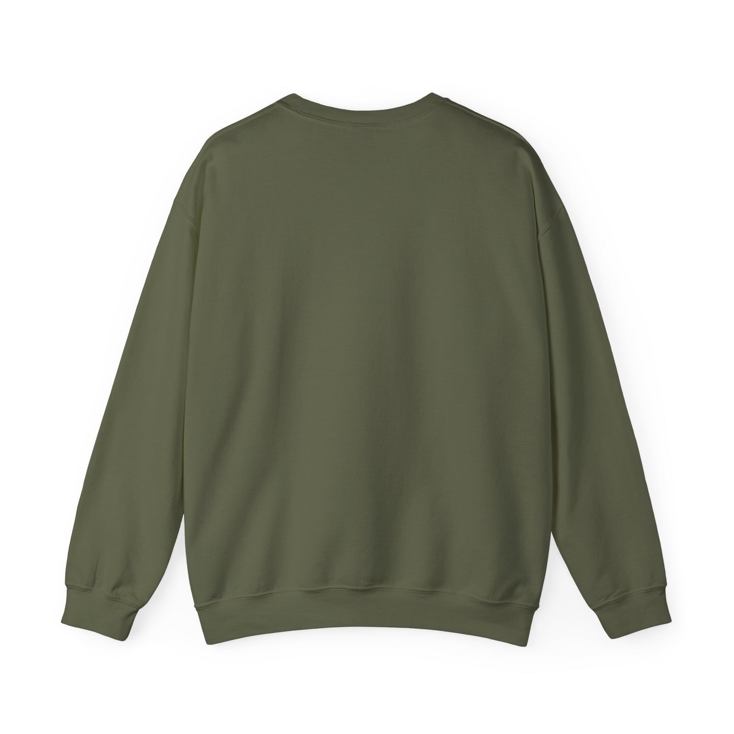 'be courageous.' Duo Font Adult Sweatshirt