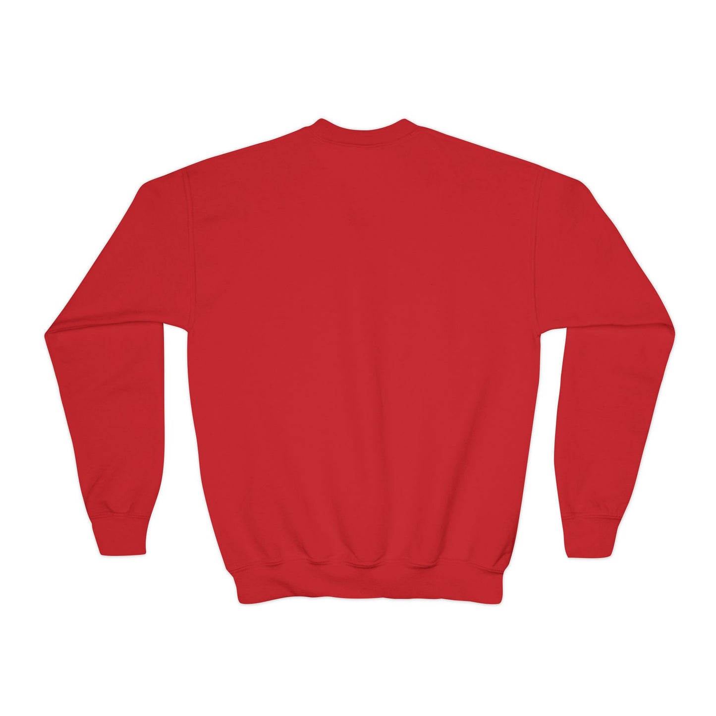 'be courageous.'; Youth Crewneck Sweatshirt