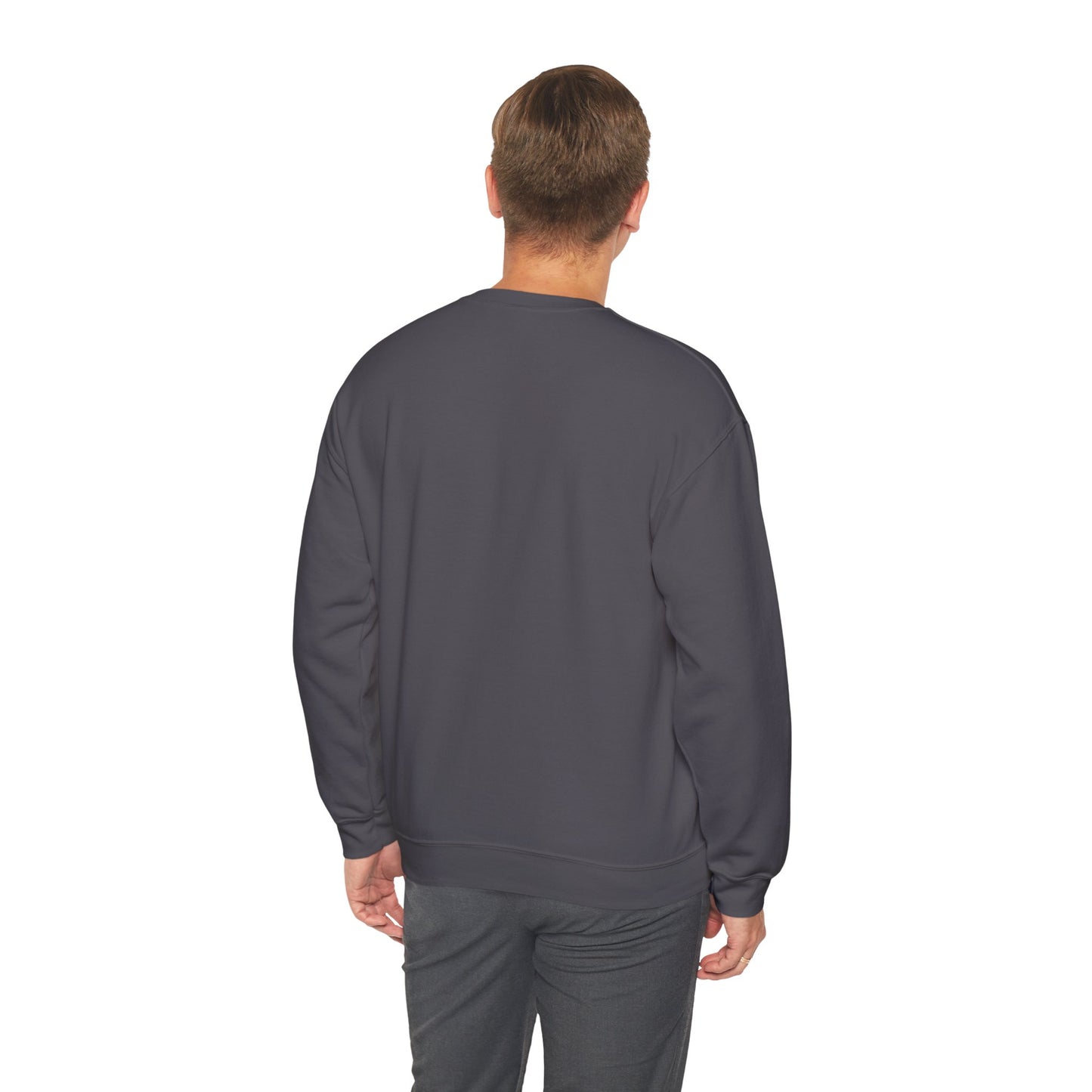 'be courageous.' Duo Font Adult Sweatshirt