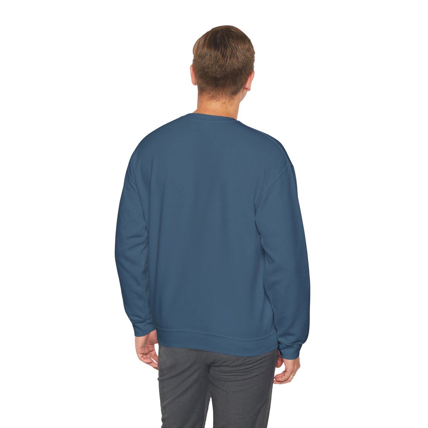 'be courageous.' Duo Font Adult Sweatshirt