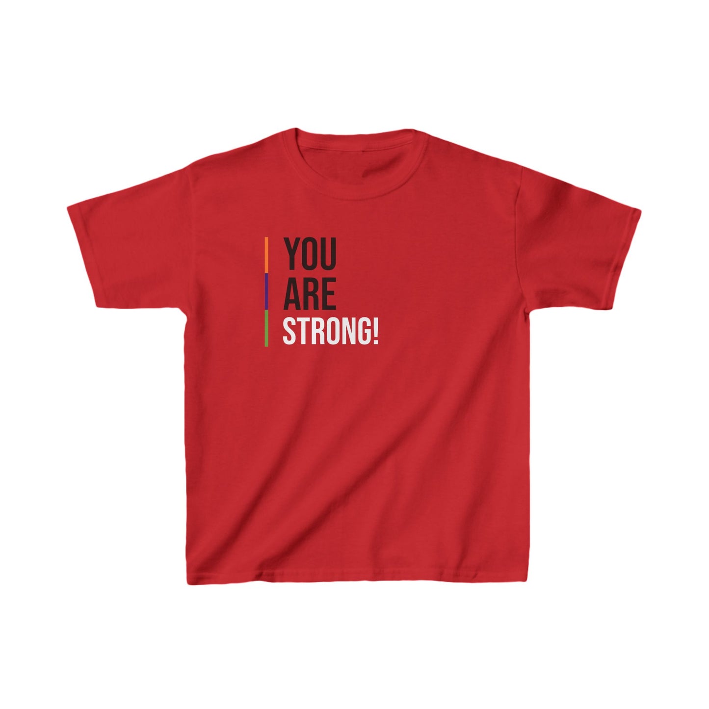 Kids 'You Are Strong!' Heavy Cotton™ Tee