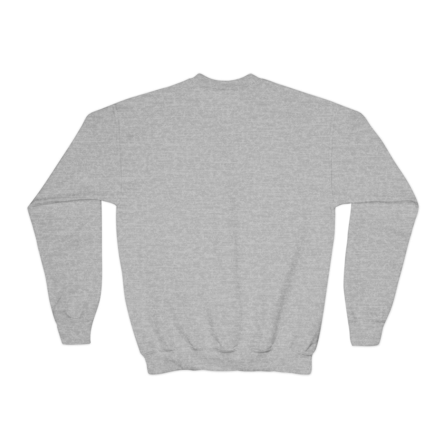 'be optimistic'; Youth Crewneck Sweatshirt