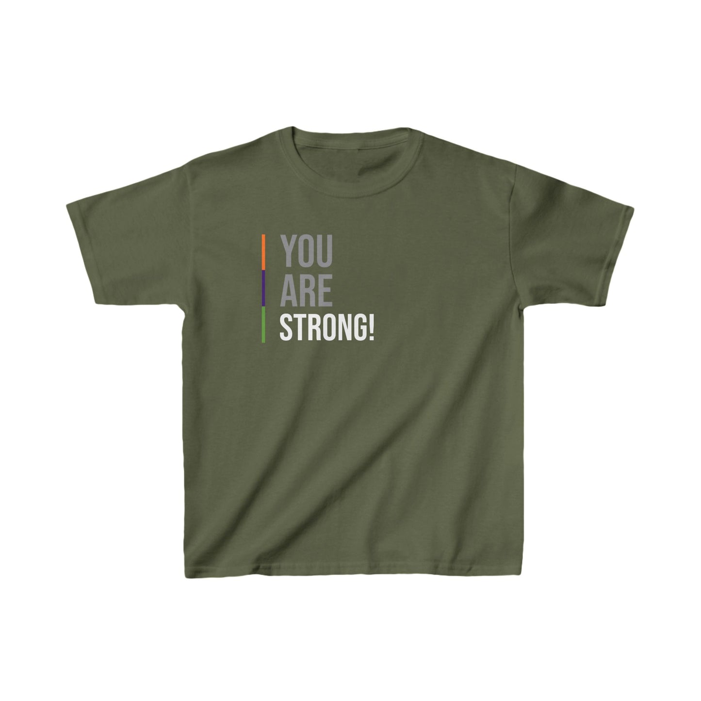 Kids 'You Are Strong!' Heavy Cotton™ Tee